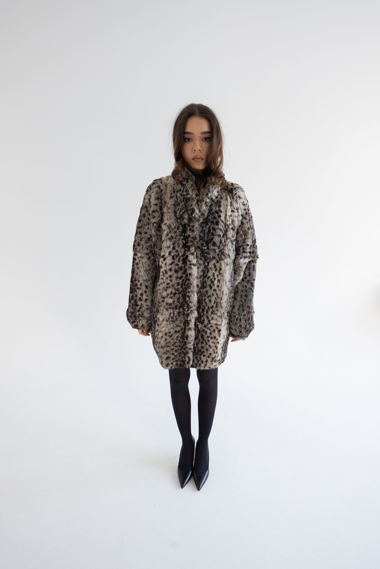 009 GREY "CHEETACH" RABBIT