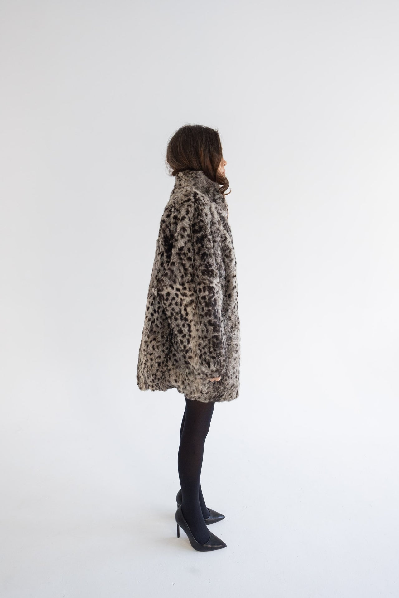 009 GREY "CHEETACH" RABBIT